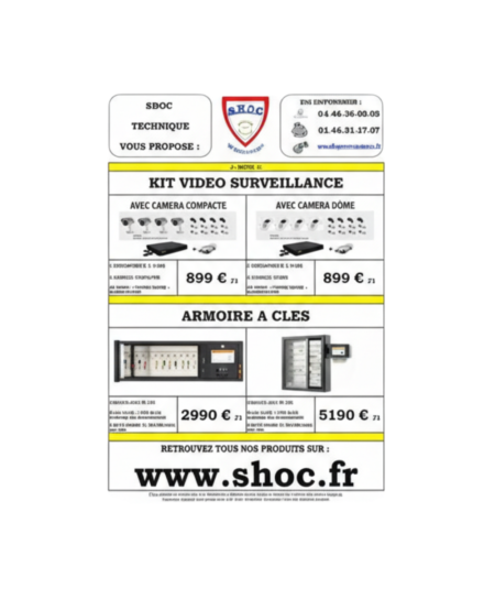 Armoire à clés vidéo