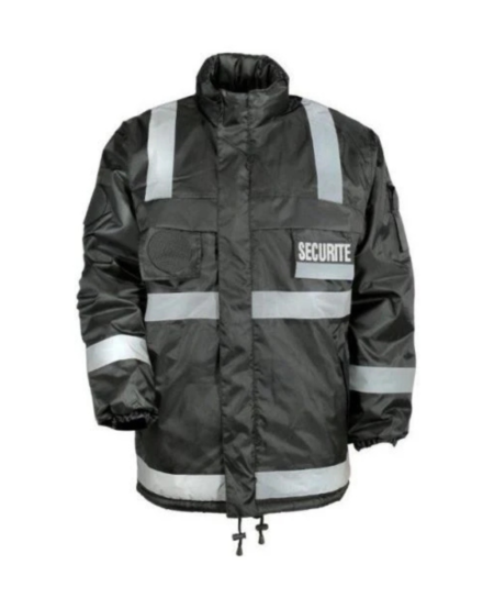 Coupe-vent SHOC polaire sécurité bandes réfléchissantes