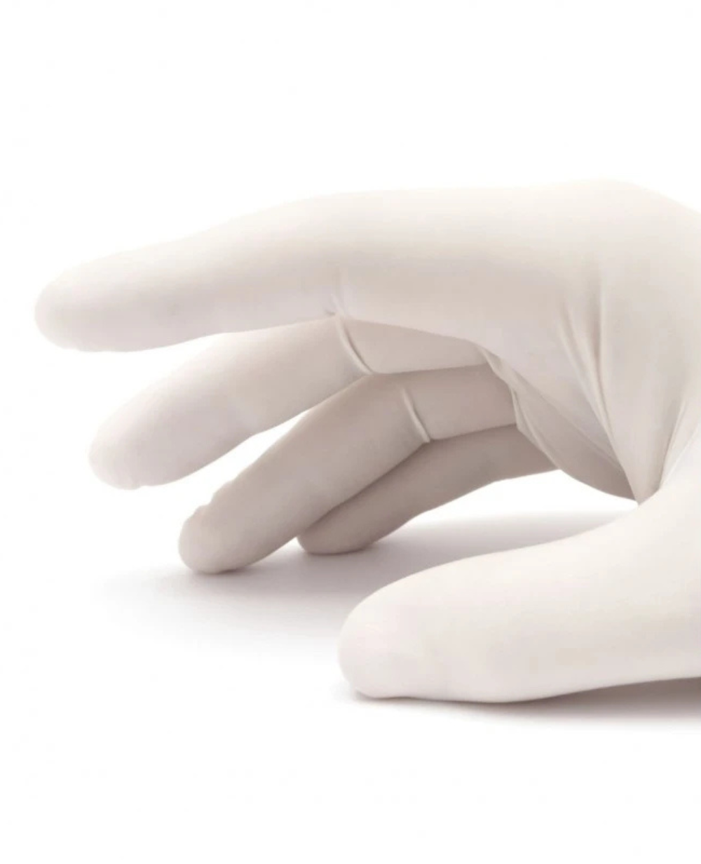 Gants chirurgicaux vinyle boîte de 100 – Image 3