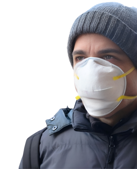 Masque de protection respiratoire FFP3 sachet individuel