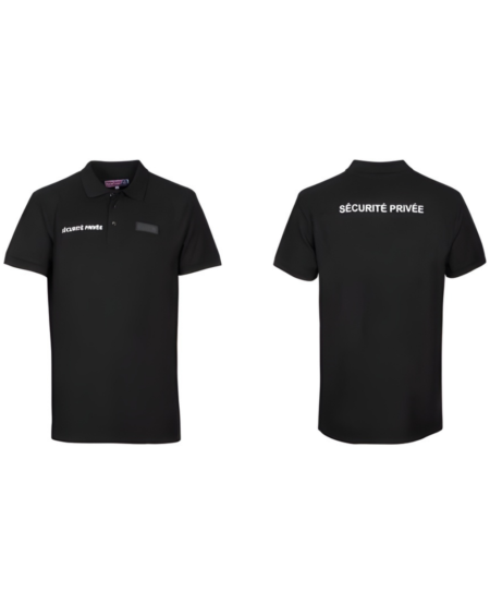 Polo Coton Sécurité Privée